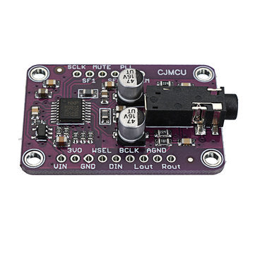 CJMCU-1334 UDA1334A I2S Audio Stereo Decoder Module Board 3.3V - 5V CJMCU for Arduino - products tha
