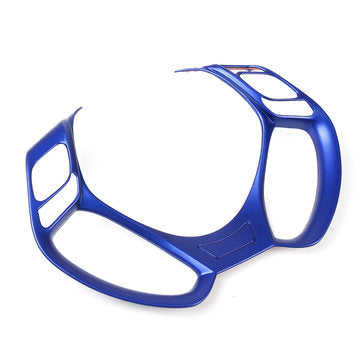 Car Interior Steering Wheel Button Covers Trim Blue Decoration for Toyota C-HR 2016 2017 2018 2019