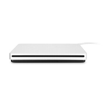 Portable USB 3.0 Silver External DVD-RW Max.24X High-speed Data Transmission for Win XP Win 7 Win 8