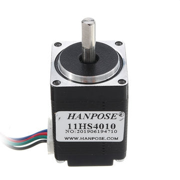 HANPOSE 11HS4010 40mm Nema 11 Stepper Motor 28BYGH40 1A 0.12N.m 4-lead for CNC Router