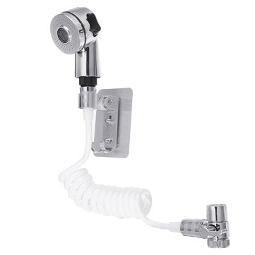 Bathroom Bathtub Wash Face Basin Water Tap External Shower Hand Held Spray Mixer Spout Faucet Tap Wa