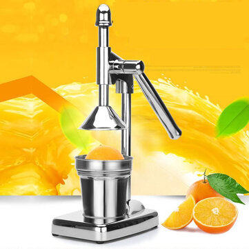 Stainless Steel Manual Juicer Orange Lemon Hand Pressure Citrus Squeezer Juicer