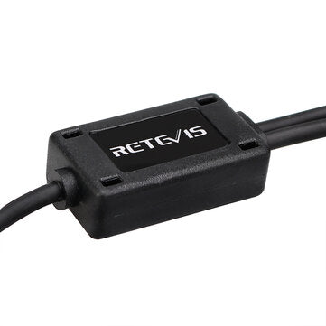 Retevis EHK008 Motorcycle Helmet Headset with Finger PTT and Microphone for Retevis Kenwoood TYT Bao