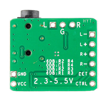 TPA6132 Difference Balanced Single Port Output Amplifier Board I Headphone Amp HIFI 2.3 ~ 5.5V