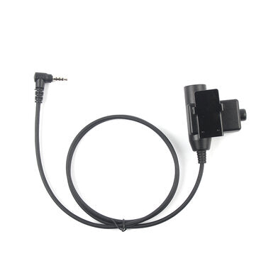 Tactical Element U94 Tactical PTT Headphone Adapter for Yaesu Vertexs VX-3R  Headphone Accessories