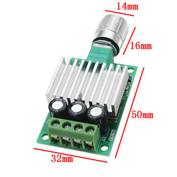 3pcs DC 12V To 24V 10A High Power PWM DC Motor Speed Controller Regulate Speed Temperature And Dimmi