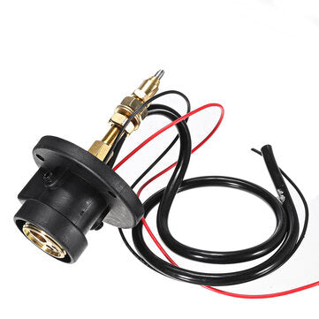 Drillpro Euro Welding Panel Socket Central Connector Adaptor for CO2 Welding Machine Torch