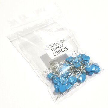50PCS 1KV 104M 0.1UF 100NF 1000V High-Voltage/HV Ceramic Disc Capacitors