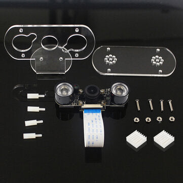 Catda Fisheye Camera Module 5 Million Pixels 130 Adjustable Focus Support Infrared ... (TYPE: A)