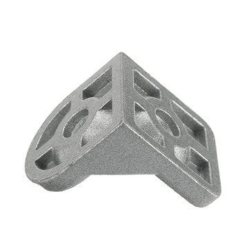 Suleve ZAS20 4Pcs Steel Ring Angle Bracket Corner Brackets Zinc alloy 20x20mm