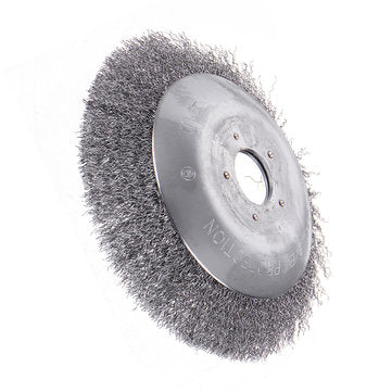 Drillpro 150mm Steel Wire Trimmer Head Derusting Weeding Wheel Grass Brush Cutter Dust Removal Weedi