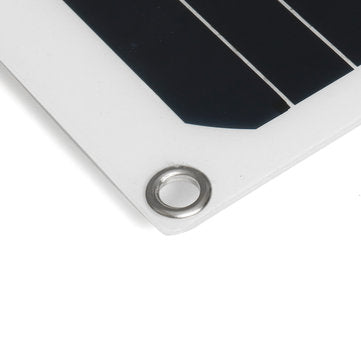 15W Monocrystalline Solar Panel Dual USB Output Solar Powered Panel With Charger Battery clip