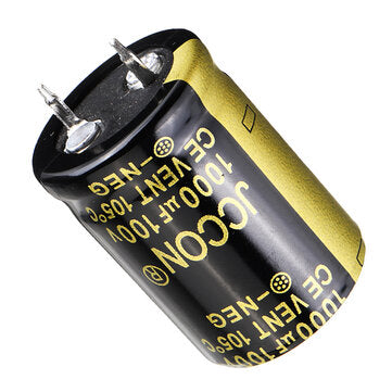 5Pcs 1000UF 100V 22x30mm Radial Aluminium Electrolytic Capacitor High Frequency 105C