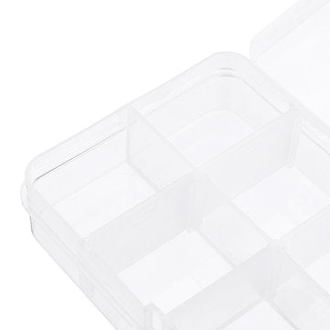 10 Grid Adjustable Electronic Components Project Storage Assortment Box Bead Organizer Jewelry Box P