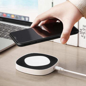 Xiaoda 15W Quick Charging 18W Constant Temperature Cup Pad Wireless Charger For Smart Home From Sys