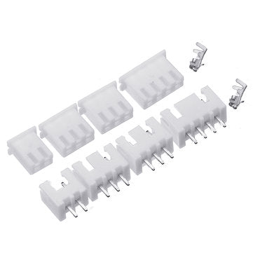 750Pcs 2.54mm XH2.54 2p 3p 4 Pin Connector Plug+Straight Needle+Terminal Socket Header Wire Adaptor