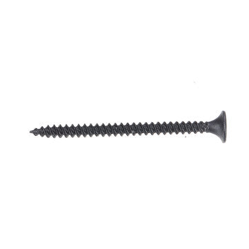 Suleve M3.5CP3 350Pcs M3.5 Cross Black Recessed Flat Head Self Tapping Ash Phosphorus Drywall Metric