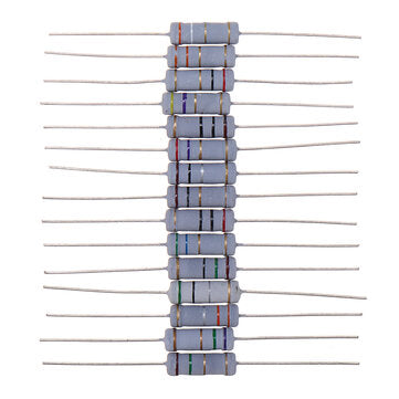 75Pcs 0.1-20 3W Carbon Film Resistor 15 Value Assorted Kit