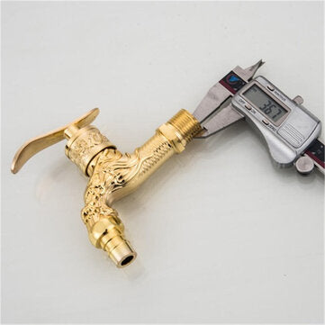 Zinc Alloy Antique Bronze Finish Faucet Water Tap Basin Taps