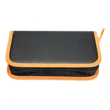 Yellow Edges Tool Bag Electrician Canvas Repair Soldering Iron Chisel Roll Electrical Tools Utility