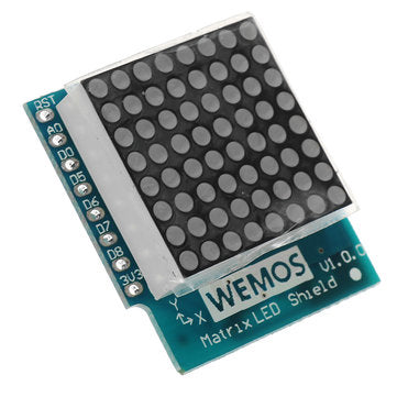 Matrix LED Shield V1.0.0 Expansion Board For D1 Mini Development Board