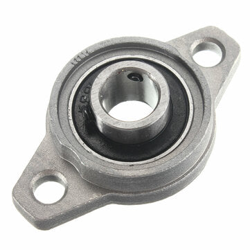 4pcs KFL001 Zinc Alloy Pillow Block Flange Ball Bearing 12mm Bore Diameter KFL Bearing