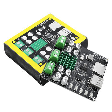 VHM-302 50W*50W bluetooth Power Amplifier Board U Disk TF Card Playback TPA3116D2 Amplifier Board