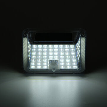 100 LED Solar Light Garden Wall Lamp Motion Sensor Street Light Outdoor IP65 Waterproof