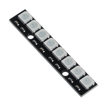 Straight Board 8x 5050 RGB Cool White LED With Integrated Drivers Module