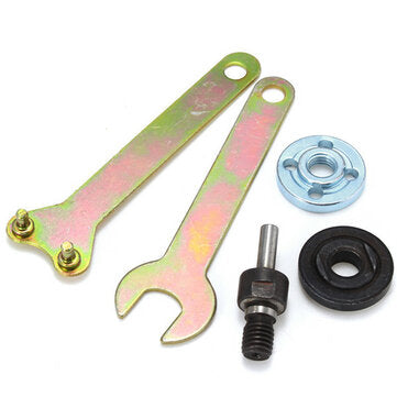 5pcs 6mm Connecting Rod and Pressure Plate with Wrench For Variable Angle Grinder