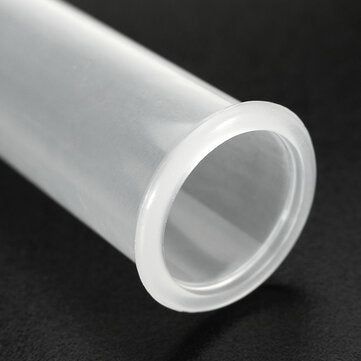 10Pcs 20mL Round Bottom Centrifuge Tube Clear Polypropylene EP Tube with Cap
