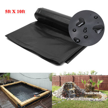 1.5X3M HDPE Pond Liner Heavy Duty Landscaping Garden Pool Cover Waterfall Liner Cloth