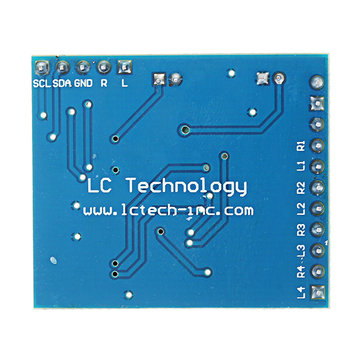 PT2314 Sound Quality Adjustment Module Voice Module IIC 6V-10V Audio Processing Module Geekcreit for