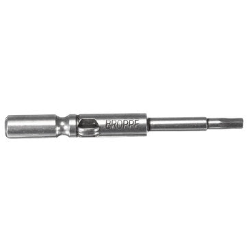 BROPPE 6Pcs 802 Hexagon Screwdriver Bits Set H1.5-H5 6mm Round Shank Electric Screwdriver Bits