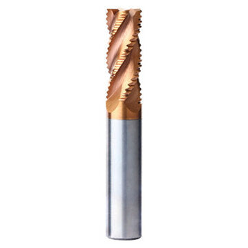 Veisje HRC Four-blade Carbide Tungsten Steel Milling Cutter Straight Shank Thick Leathe... (TYPE: B)