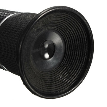 0~20% Handheld Brix & Beer Wine Sugar Fruit Wort Refractometer Test Tester