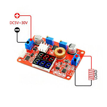 5A 75W Constant Current Voltage CC CV Buck Module StepDown Module DC 5V-35V Voltage and Ampere Dual
