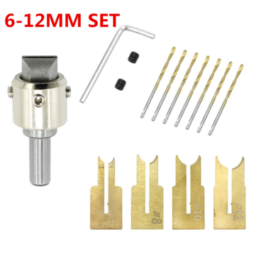 6-25mm Alloy Ball Cutter Woodworking Drilling Wooden Beads Drill Rotary Bead Molding Tool (SIZE: #1)