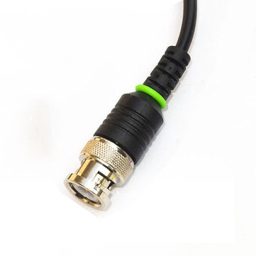 Y101D 1Pcs 1.1 M 50  European Standard Insulated BNC To Crocodile Clamp Test Cable  Alligator Clip