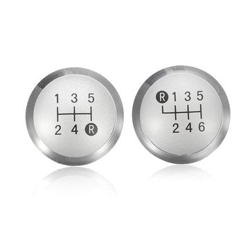 Gear Shift Knob Chrome Cap Top For TOYOTA AURIS 2008 2009 (SPEED: 5SPEED)