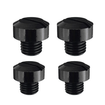 4Pcs M10 x 1.25 Mirrors Hole Screws Motorcycle Aluminum Decoration Replacement Waterproof