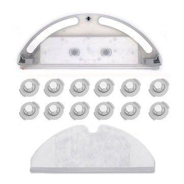 15PCS Water Filter Mop Water tank Replacement for Roborock S50 S51 T60 T6 Robot Vacuum Cleaner