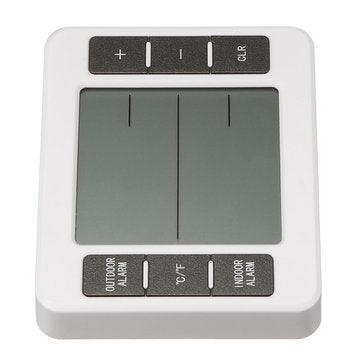 Wireless Digital Freezer Thermometer Indoor Outdoor Audible Alarm With Sensor