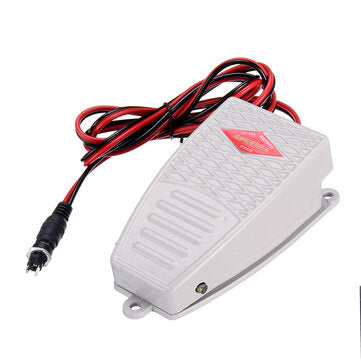 1.5M Foot Switch Pedal Metal Aluminum Shell Pedal Belt with Connector Foot Control for Spot Welding