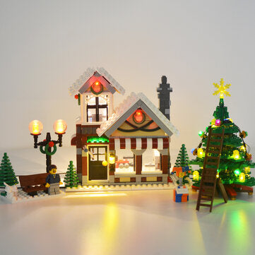 YEABRICKS DIY LED Lighting Light Kit for Lego 10249 Christmas Toy Store Building Blocks Lighting Acc
