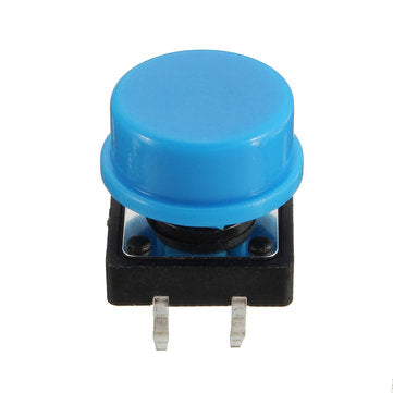 400Pcs Tactile Push Button Switch Momentary Tact Caps