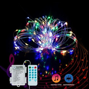 YOZATIA 50/100LEDs 32.8ft Christmas Decorative LED Str... (COLOR.: WARMWHITE | QUANTITY: 10M100LEDS)