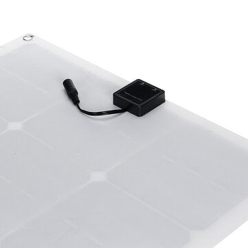 60W 18V Monocrystaline EVA+PET Solar Panel Rear Junction Box with Cables