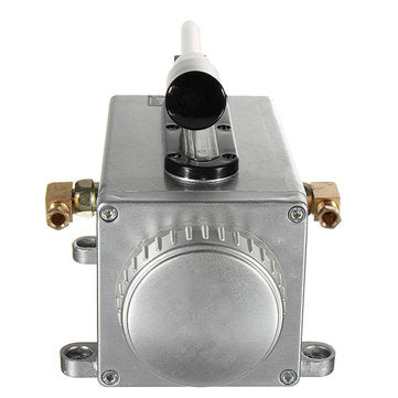 Y-8 Lubricating Manual Oil Pump Hand Lubrication 0.5L CNC 6mm Double Outlet Port
