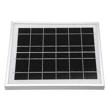 Solar Panel 6V 5W 156 Single Crystal Silicon Cell Tempered Glass/Anodized Aluminum Alloy